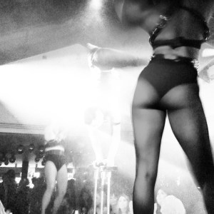 Just your regular Saturday night out